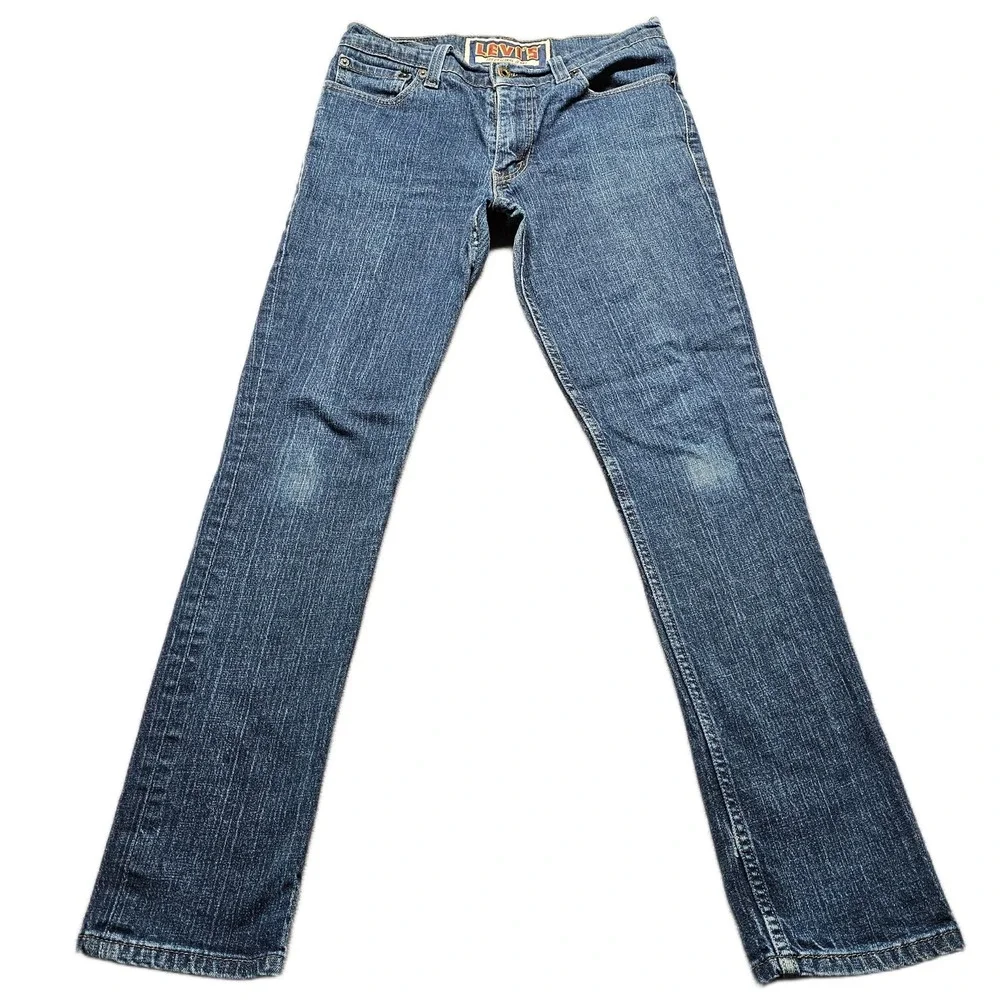 Levi's 510 Super Skinny Jeans Mens 32x30 Blue Denim Medium Wash Stretch 5-Pocket